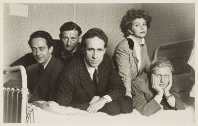 André Pieyre de Mandiargues, Inconnu, Federico Veneziani, Leonor Fini, stranger, Paris, 1939