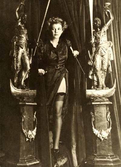 Leonor Fini, Paris, 1936, photography by Dora Maar