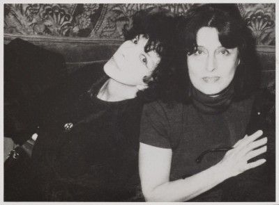 Anna Magnani et Leonor Fini, Paris, 1969